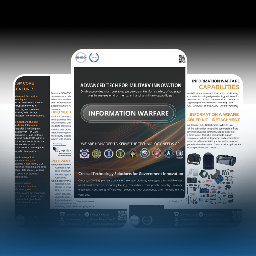 Ombra, Advanced Tech for Military Innovation